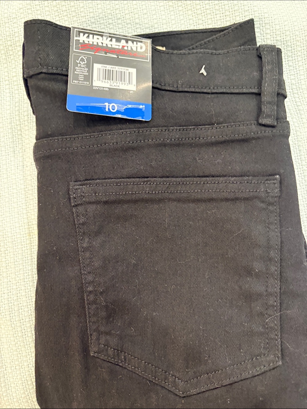 Kirkland Signature Black Slim Men’s Jeans